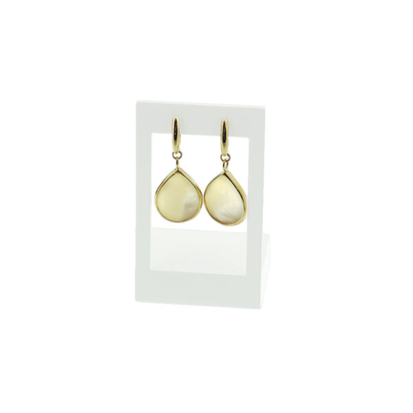 oorsieraden standaard wit 65 x 40 x 30 mm pos materialen - Afbeelding 2