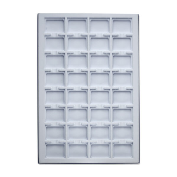 opmaaktray carrousel 330 x 220 mm wit pos materialen