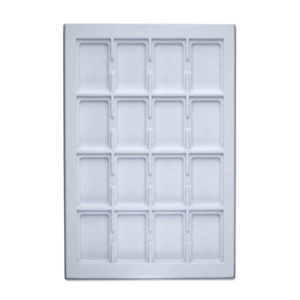 opmaaktray carrousel 330 x 220 mm wit pos materialen