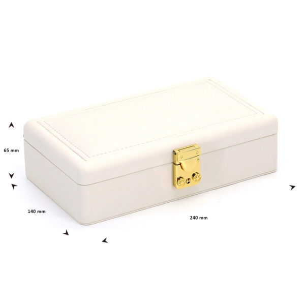 sieradenbox beige toebehoren - Afbeelding 4