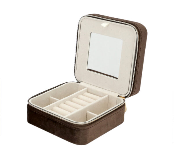 sieradenbox bruin toebehoren - Afbeelding 2