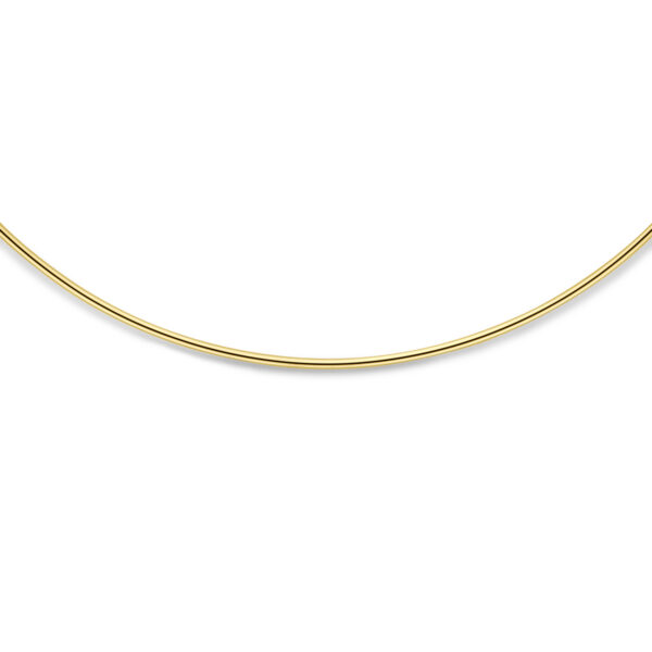 spang collier 1,5 mm 40 cm 14K geelgoud