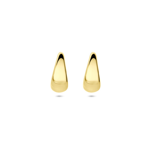 stekeroorringen 13 mm 14K geelgoud