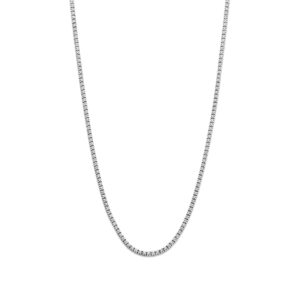 tenniscollier lab grown diamant 2.00ct g si 1,9 mm 42 cm 14K witgoud