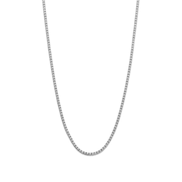 tenniscollier lab grown diamant 2.00ct g si 1,9 mm 42 cm 14K witgoud