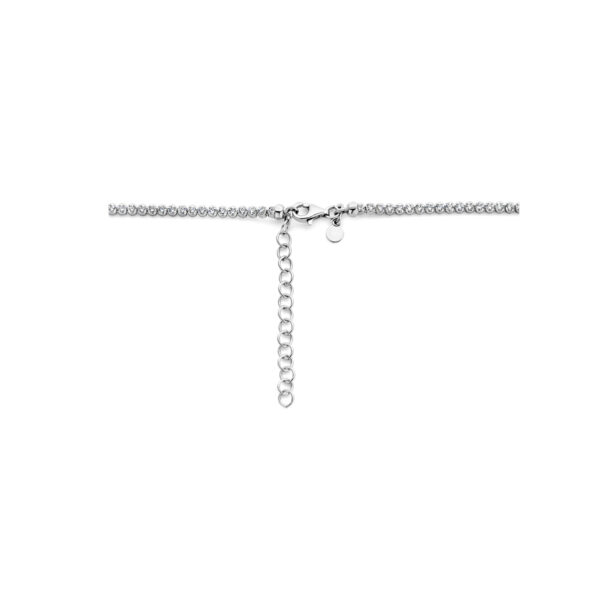 tenniscollier zirkonia 2,5 mm zilver gerhodineerd - Afbeelding 3