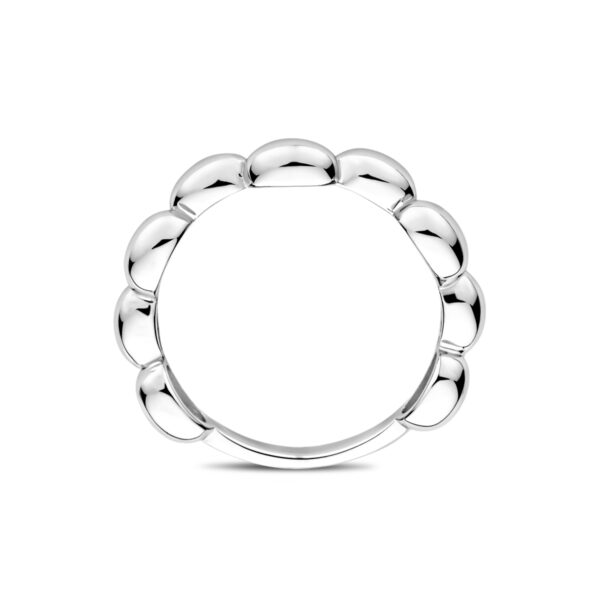 Ring zilver gerhodineerd - Afbeelding 2