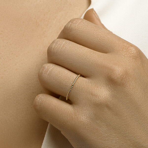 aanschuifring 14K geelgoud - Afbeelding 2