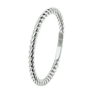aanschuifring 14K witgoud