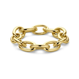 armband 16,5 mm 21,5 cm 14K geelgoud