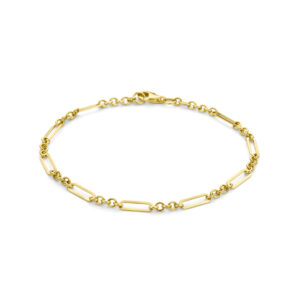 armband 3,2 mm 18,5 cm 14K geelgoud
