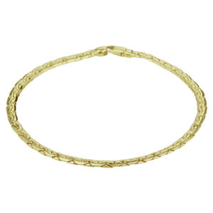 armband 3,2 mm 19 cm 14K geelgoud