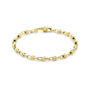 armband 4,3 mm 19 cm 14K geelgoud