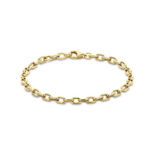 armband 4,5 mm 19 cm 14K geelgoud