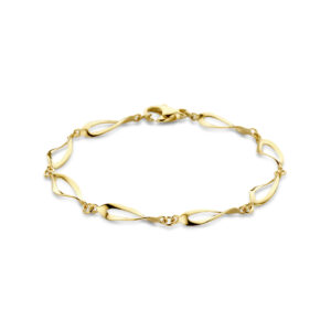 armband 6,5 mm 19 cm 14K geelgoud