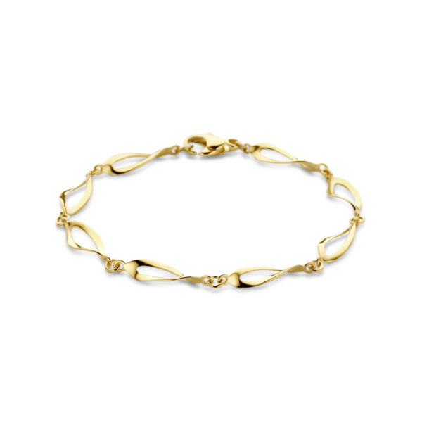 armband 6,5 mm 19 cm 14K geelgoud