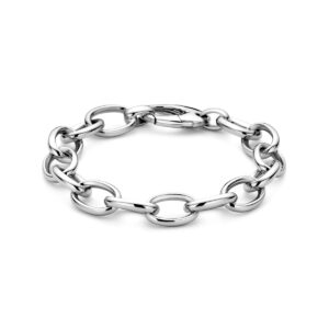 armband anker 11,5 mm 20 cm zilver gerhodineerd