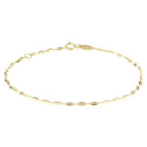 armband plaatjes 1,5 mm 16 - 17 - 18 cm 14K geelgoud