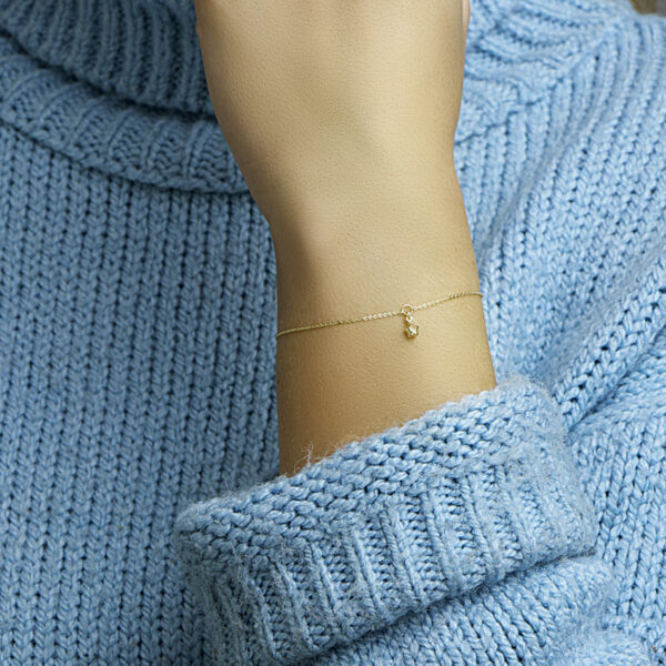 armband ster 16,5 - 18,5 cm 14K geelgoud - Afbeelding 2