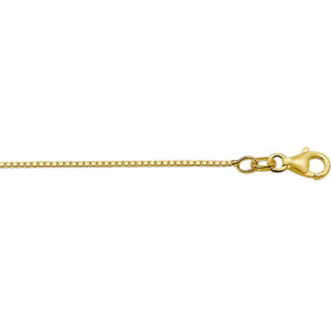 armband venetiaans 1,1 mm 17-18-19 cm 14K geelgoud