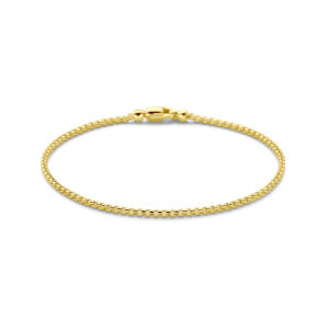 armband venetiaans bol 1,7 mm 18 cm 14K geelgoud
