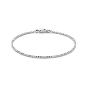 armband venetiaans bol 18 cm 14K witgoud