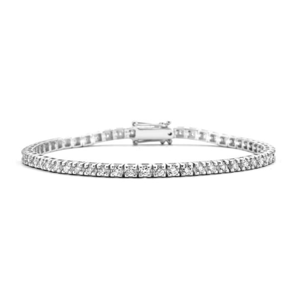 Armband witgoud briljant 2,00 crt.