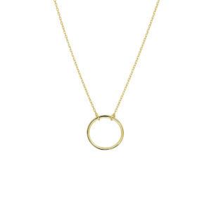 collier rondje 40 - 42 - 44 cm 14K geelgoud
