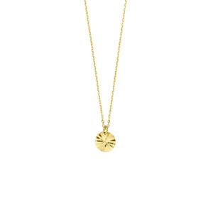 collier rondje 40 - 42 - 44 cm 14K geelgoud