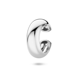 earcuff 15,5 mm zilver gerhodineerd