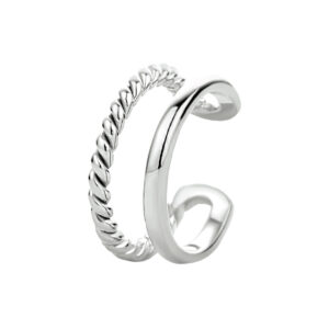 earcuff zilver gerhodineerd