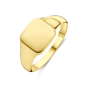 graveerring 14K geelgoud