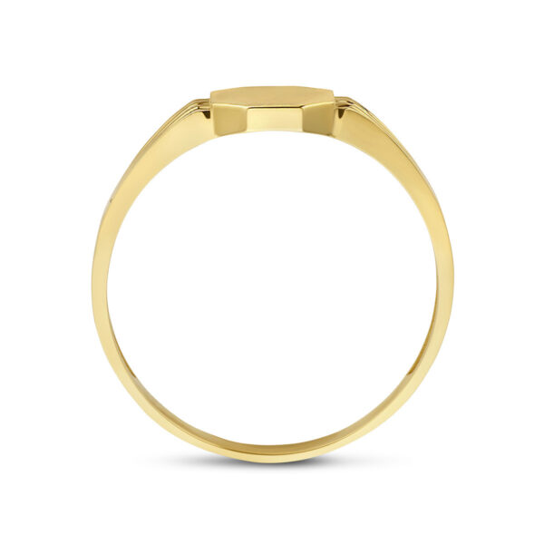 graveerring 14K geelgoud - Afbeelding 3
