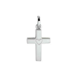 hanger kruis zilver gerhodineerd