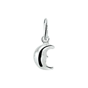 hanger maan zilver wit