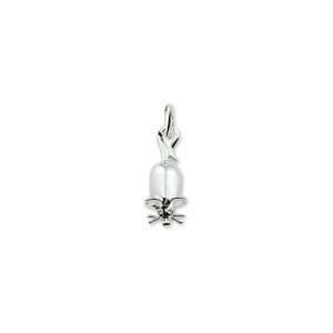 hanger muis zilver gerhodineerd