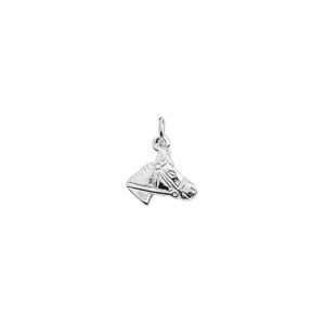 hanger paardenhoofd zilver gerhodineerd