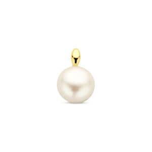 hanger parel 12 mm 14K geelgoud