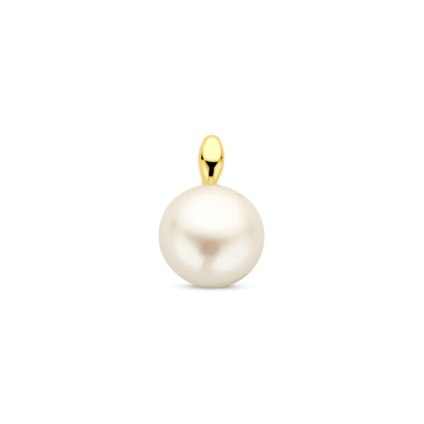 hanger parel 12 mm 14K geelgoud