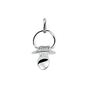 hanger speen zilver wit