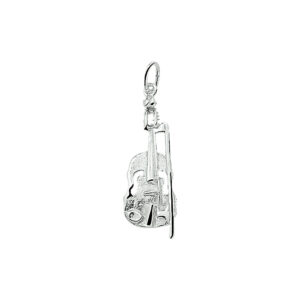 hanger viool zilver wit