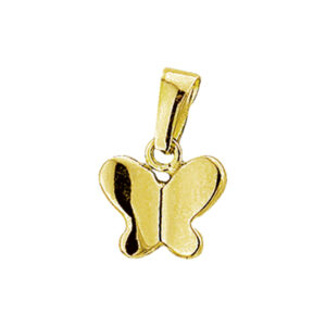 hanger vlinder 14K geelgoud