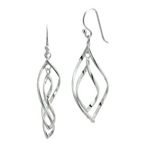 oorhangers franse haak zilver gerhodineerd
