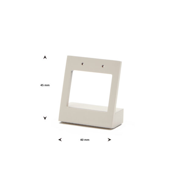 oorsieraden standaard beige 45 x 40 x 20 mm pos materialen - Afbeelding 2