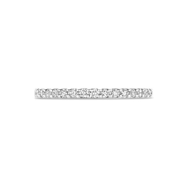 platina ring diamant 0.25ct h si platina - Afbeelding 3