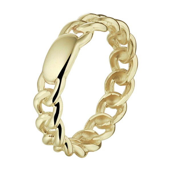 ring 14K geelgoud - Afbeelding 2