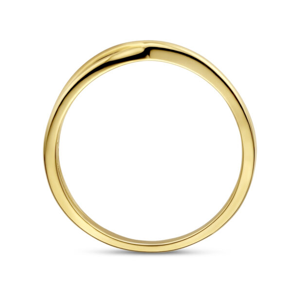 ring 14K geelgoud - Afbeelding 3