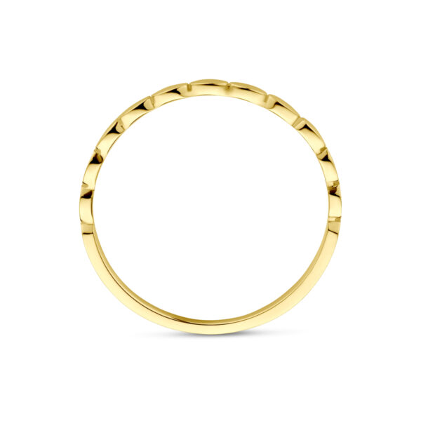 ring 14K geelgoud - Afbeelding 3