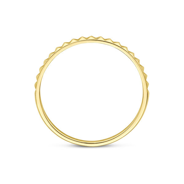 ring 14K geelgoud - Afbeelding 3