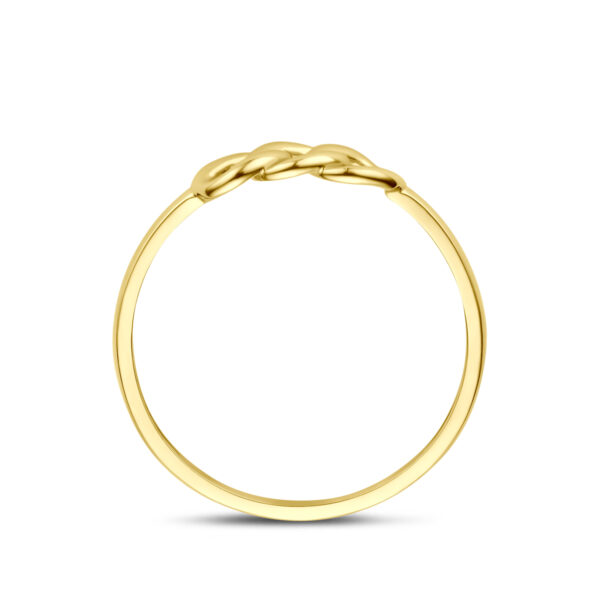 ring 14K geelgoud - Afbeelding 3